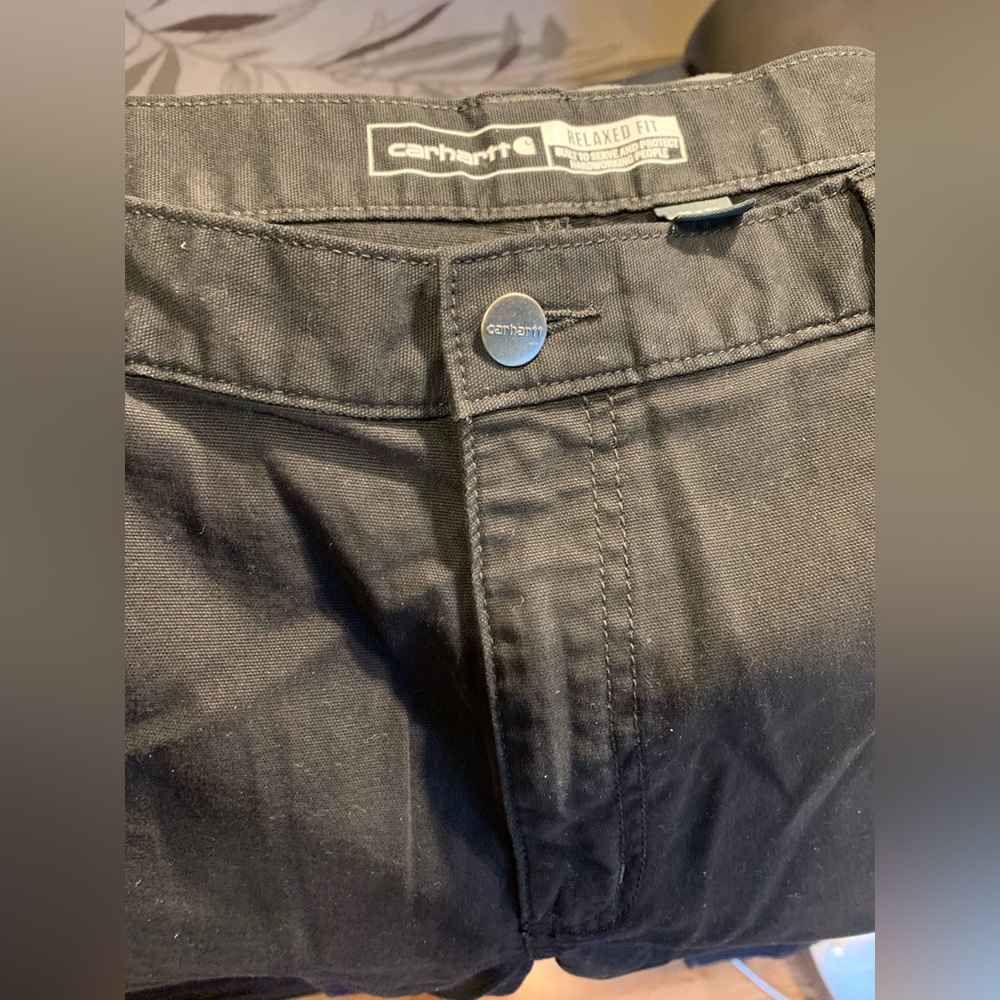 Carhartt - 102291 253 Relaxed Fit Pants Men's Size 40x32 Beige Work